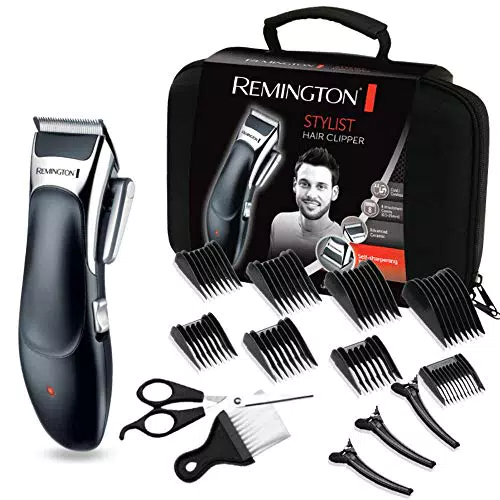 Remington HC363C - Máquina de Cortar Pelo Inalámbrica con Cuchillas de Cerámica