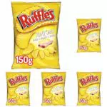 Ruffles Yorkeso - Patatas Fritas Onduladas con Sabor a Queso