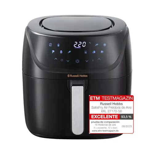Russell Hobbs Freidora de Aire 4l, Freidora sin Aceite 4 litros