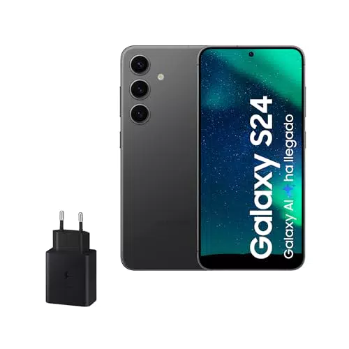 Samsung Galaxy S24 - Smartphone Android 8 GB RAM, 256 GB, Cámara 50MP, Cargador 45W