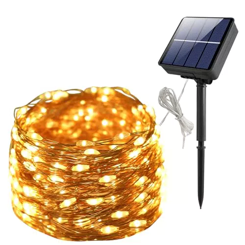 Seefly Guirnalda de Luces Solares LED IP65 para Jardín y Decoración Exterior