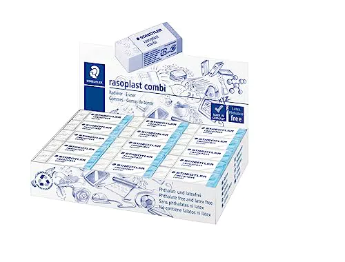 Staedtler 526BT - Gomas de borrar para papel y tinta