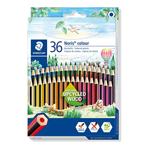 Staedtler Noris 185 Lápices Ecológicos para Dibujo y Manualidades