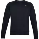 Under Armour Rival Fleece Crew Sudadera, Hombre, Negro