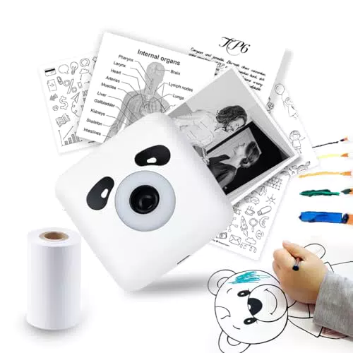 Vretti Mini Impresora Bluetooth Térmica Portátil para Fotos y Notas