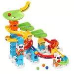 VTech - Marble Rush Rocket Set Electronic M100E, Circuito de canicas - Juguete de construcción niños +4 años - Versión ESP