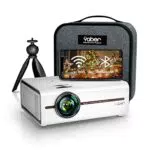 YABER V5 Proyector Portátil 4K con WiFi, Bluetooth y Conexiones HDMI/USB/VGA