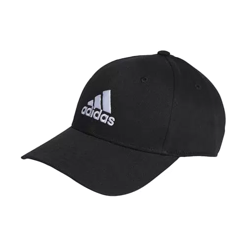 Adidas Gorra de béisbol de algodón Twill unisex para adultos