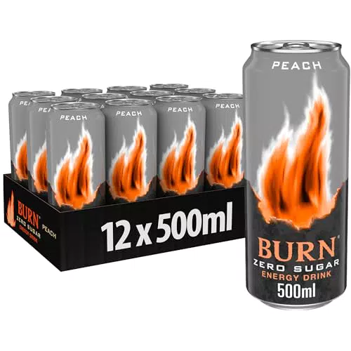 Burn Energy Zero - Bebida Energética en Lata de 500ml