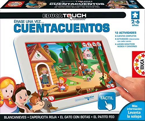 Educa - EducaTouch Junior. El Cuerpo Humano. Juego Educativo Electrónico Infantil. A Partir de 2 años