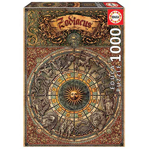 Educa Puzzle Zodiaco con Pegamento Fix Puzzle para Adultos a Partir de 14 Años