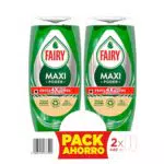 Fairy Líquido Lavavajillas Maxi Poder - Limpieza Fácil y Eficaz en Ollas y Sartenes