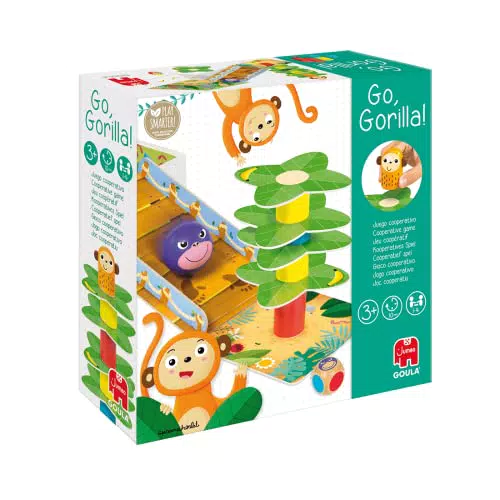 Goula Go Gorilla - Juego de mesa preescolar para niños a partir de 3 años