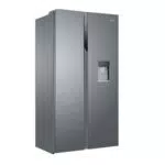 Haier SBS 90 HSR3918EWPG Frigorífico Side by Side con Dispensador de Agua, 521 L