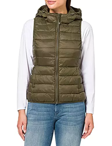 ONLY ONLNEWTAHOE Hood Waistcoat OTW Noos Chaleco Acolchado