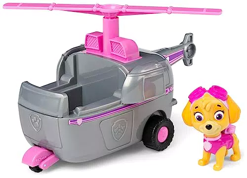 PATRULLA CANINA - COCHE POLICÍA + FIGURA CHASE - Coche de 15 cm con 1 Figura Chase Patrulla Canina - 6061799 - Juguetes Niños 3 Años +