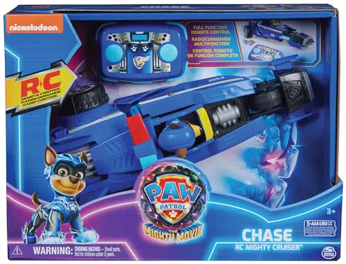 Patrulla Canina - Coche Radiocontrol Chase - Juguete para Niños 3 Años +