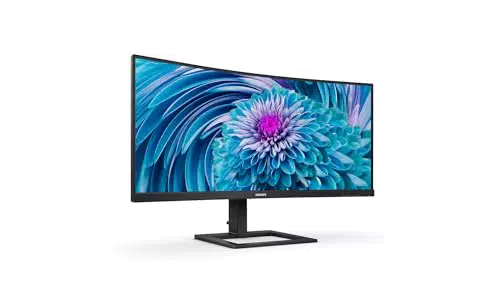 Philips Monitor 346E2CUAE - Pantalla Curva 34" WQHD 100Hz 1ms Adaptive Sync