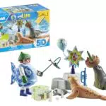 PLAYMOBIL myLife Cuidador de Animales con Fiesta de Cumpleaños y Focas