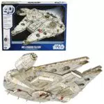 Puzzle 4D Halcón Milenario - Juguetes Star Wars para Adultos y Niños