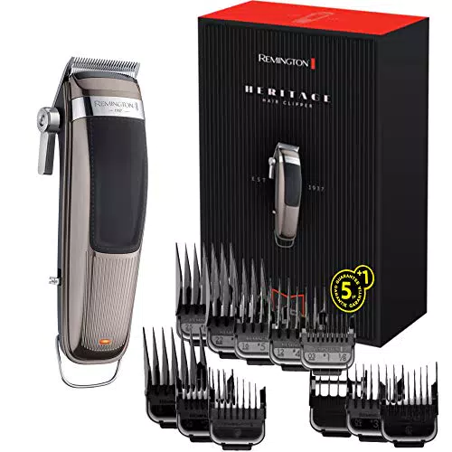 Remington HC9100 Máquina de Cortar Pelo Inalámbrica Profesional con Cuchillas de Acero