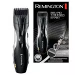 Recortadora de Barba Remington TouchTech con Tecnología SenseSpeed - Inalámbrica y con Cable, Cuchillas de Titanio, Peine Eléctrico - MB4700