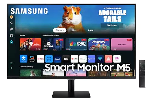 Samsung Smart Monitor M5 27" Full HD 144Hz con AMD FreeSync y Modo Eye Saver