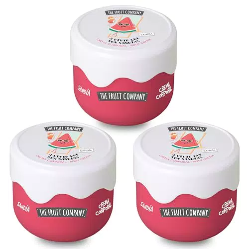 The Fruit Company - Crema Corporal de Sandía con Aceite de Aguacate Vegana