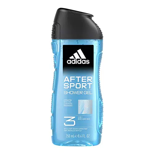 Adidas After Sport Gel de Ducha 250 ml - Gel Refrescante para el Cuerpo