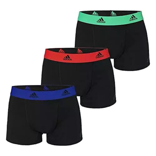 Adidas Multipack Trunk, Ropa Interior para Hombre, Estampado Original