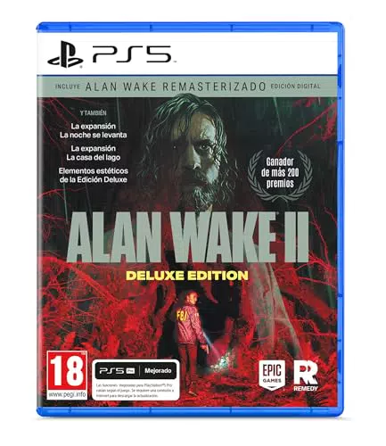 Alan Wake 2 Edición Deluxe para PS5 - Juego de aventura y terror