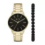 Armani Exchange Reloj para Hombre, Movimiento de tres manecillas