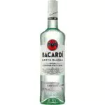 Bacardí Carta Blanca Ron Blanco Superior para Cócteles 100 cl