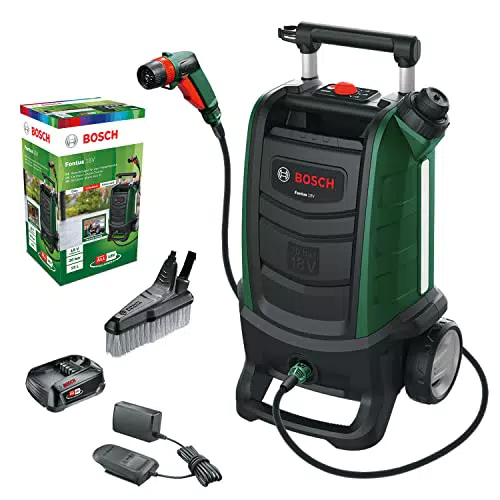 Bosch Hidrolimpiadora de Exteriores a Batería Fontus 18V