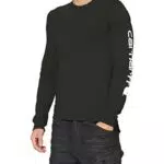 Carhartt Camiseta Gráfica de Manga Larga para Hombre, Tejido Grueso y Ajuste Holgado