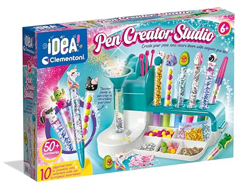 Clementoni Taller de Bolígrafos - Set Creativo para Hacer tus Propios Bolígrafos