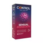 Control Preservativos Sensual Intense Dots - Condones para estimulación y sexo seguro