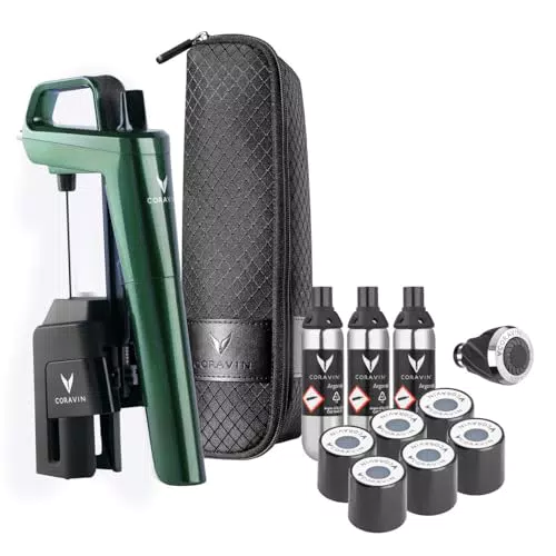 Coravin Timeless Six - Sistema de Preservación de Vino, Fácil de Usar, Accesorios Incluidos