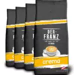 Der-Franz Crema Café, granos enteros, 3 x 500 g