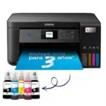 Epson EcoTank ET-2850 Impresora Wifi Multifunción A4 Dúplex 3 en 1