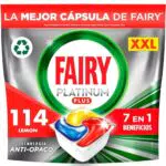 Fairy Platinum Plus Pastillas Lavavajillas, Limpieza Profunda y Brillo Extra