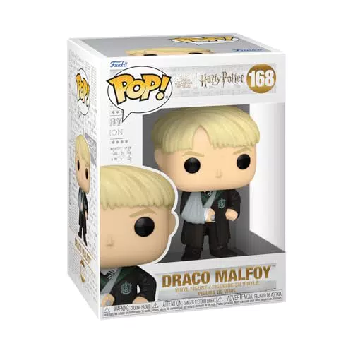 Funko Pop! Harry Potter: Draco Malfoy con Brazo Roto - Figura Coleccionable