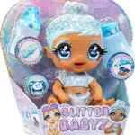 Glitter Babyz Muñeca January Snowflake - Muñeca con cambios de color mágicos