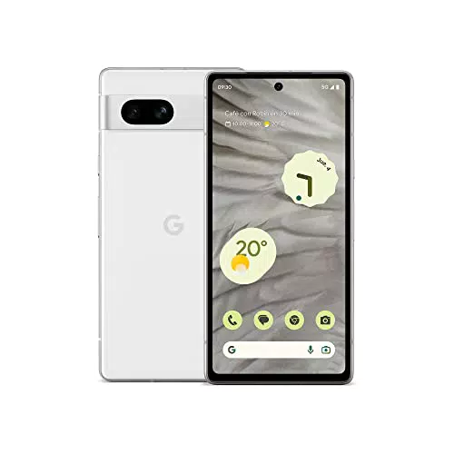 Google Pixel 7a - Smartphone 5G Android Libre con Lente Gran Angular y batería de 24 Horas de duración - Carbón