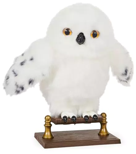 Lechuza Harry Potter Interactiva - Peluche Hedwig Enchanting con Sonidos y Movimientos