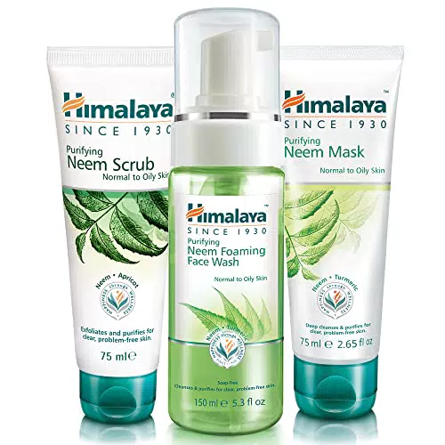 Himalaya Herbals Gel Limpiador Espumoso Neem para Piel Normal y Grasa