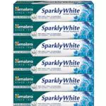 Himalaya Herbals Pasta Dental Vegetariana Sparkly White para Blanquear Dientes