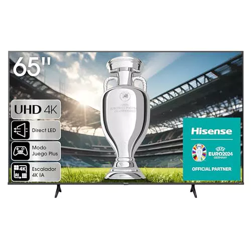 Hisense 65A6K - Smart TV UHD 4K con Dolby Vision y Control por Voz