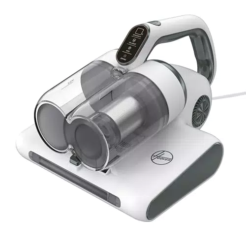 HOOVER Aspirador de Mano HMC510UV para Colchones con Sensor de Polvo y Luz UV-C