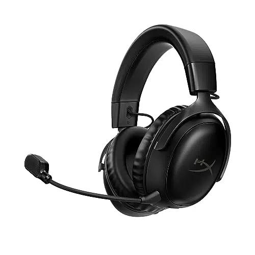 HyperX Cloud III Wireless - Auriculares Gaming para PC, PS5 y PS4 con batería de 120 horas